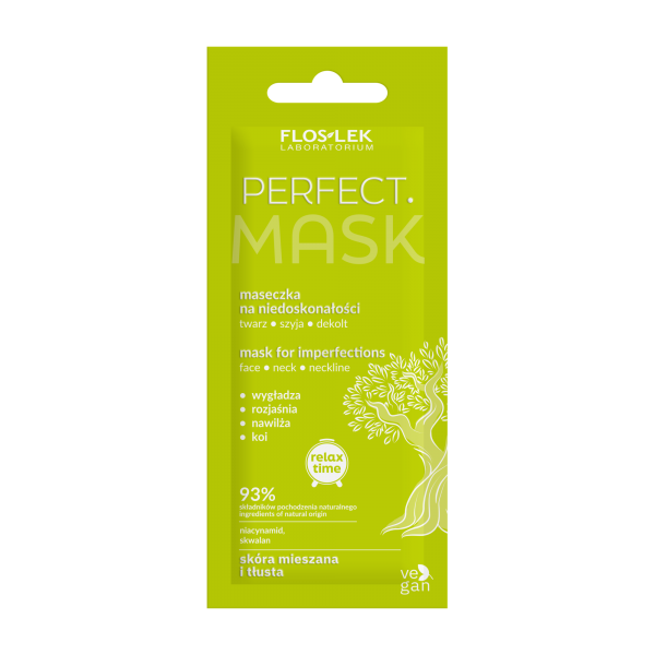 PERFECT. Maska na obličej, krk a dekolt 6 ml - Floslek