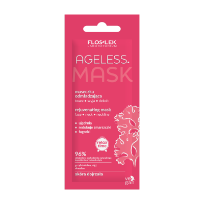 AGELESS. Omlazující maska na obličej, krk a dekolt 6 ml - Floslek