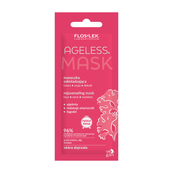 AGELESS. Omlazující maska na obličej, krk a dekolt 6 ml - Floslek