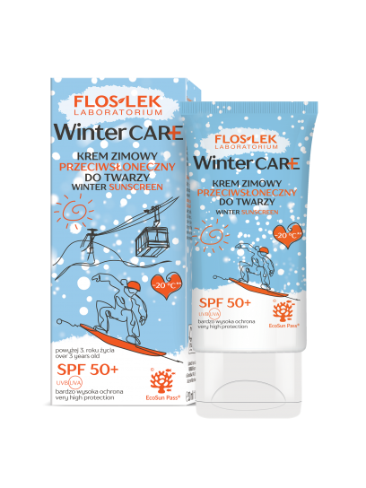 WINTER CARE Krem zimowy przeciwsłoneczny do twarzy SPF 50+ 30 ml - Floslek