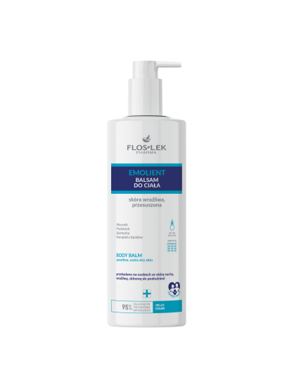EMOLIENT Balsam do ciała skóra wrażliwa, przesuszona 400 ml - Floslek