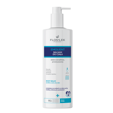 EMOLIENT Balsam do ciała skóra wrażliwa, przesuszona 400 ml - Floslek