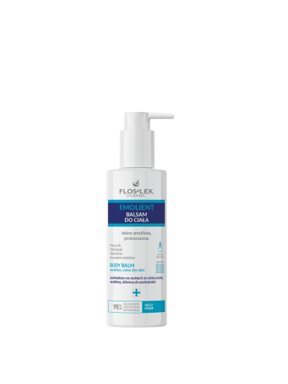 EMOLIENT Balsam do ciała skóra wrażliwa, przesuszona 175 ml - Floslek