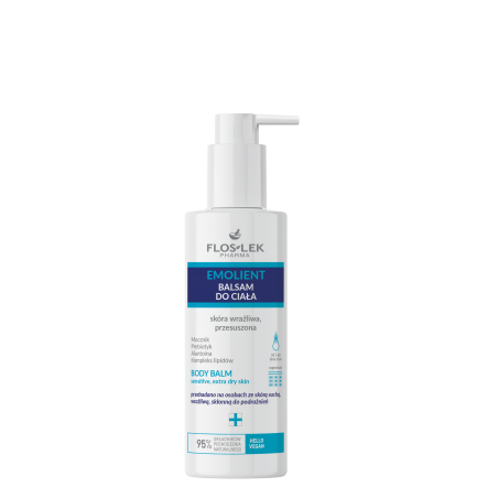 EMOLIENT Balsam do ciała skóra wrażliwa, przesuszona 175 ml - Floslek