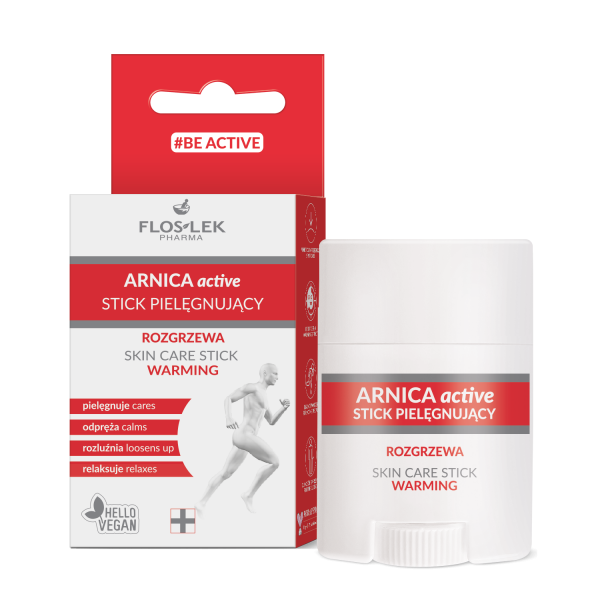 ARNICA ACTIVE стик для ухода за кожей HEATS up