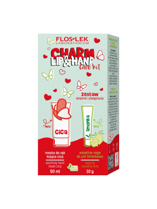 LIP & HAND CARE - zestaw CHARM Ukojenie i Pielęgnacja - Floslek