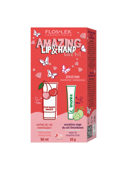 LIP & HAND CARE - AMAZING Moisture & Care Set - Floslek