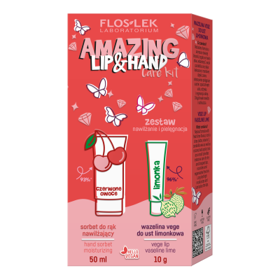 LIP & HAND CARE - AMAZING Moisture & Care Set - Floslek