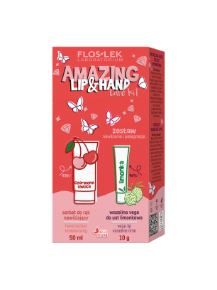 LIP & HAND CARE - zestaw AMAZING Nawilżenie I Pielęgnacja - Floslek