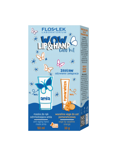 LIP & HAND CARE - zestaw WOW Odżywienie i Pielęgnacja - Floslek