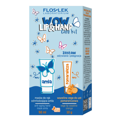 LIP and HAND CARE - WOW Nourishment and Care Kit - Floslek