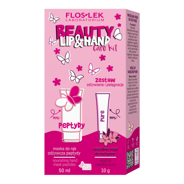 LIP & HAND CARE - BEAUTY Nourishment and Care Set - Floslek