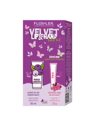 LIP & HAND CARE - VELVET Regeneration and Care set - Floslek