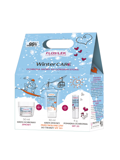 ZESTAW PIELĘGNACYJNY WINTER CARE Ochrona skóry na górskim stoku - Floslek