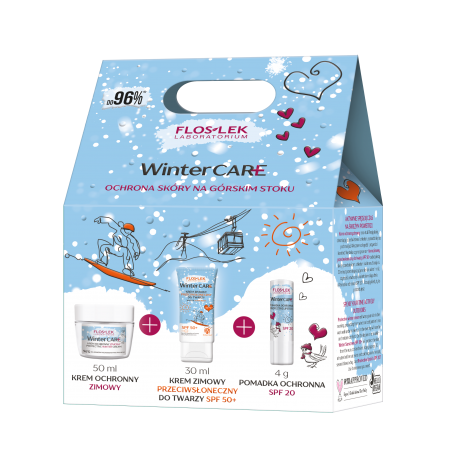 ZESTAW PIELĘGNACYJNY WINTER CARE Ochrona skóry na górskim stoku - Floslek