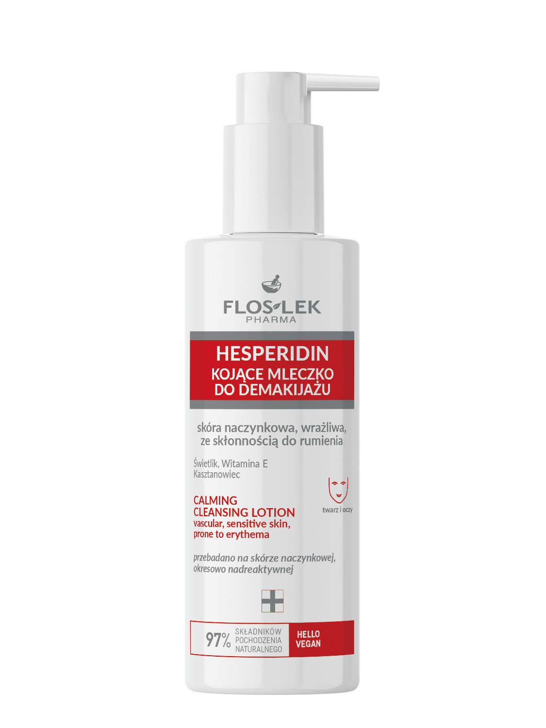 HESPERIDIN Calming cleansing lotion 175 ml - Floslek