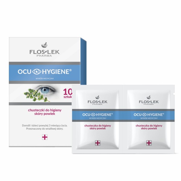OCU HYGIENE® アイリッドスキンワイプ 10枚入 医療用製品 - フロスレック