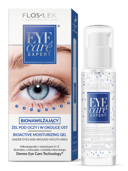Bionawilżający żel pod oczy i w okolice ust Floslek Eye Care Expert