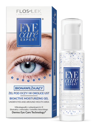 Bionawilżający żel pod oczy i w okolice ust Floslek Eye Care Expert