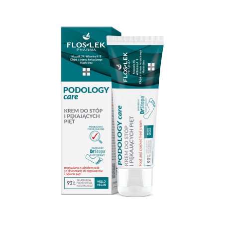 PODOLOGY care Krem do stóp i pękających pięt 40 ml - Floslek