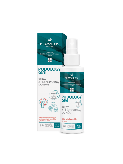 PODOLOGY care Spray z hesperydyną do nóg 100 ml - Floslek