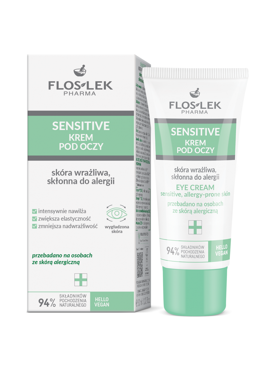 敏感肌用アイクリーム 30ml - Floslek
