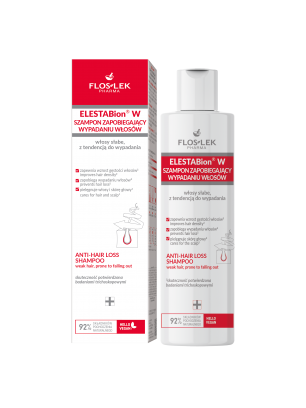 Floslek ELESTABion W Szampon zapobiegający wypadaniu włosów 200 ml