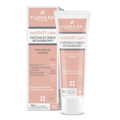 multiVIT care Výživný vitaminový krém 50 ml - FLOSLEK