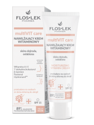マルチビットケア 保湿ビタミンクリーム SPF15 50ml - FLOSLEK