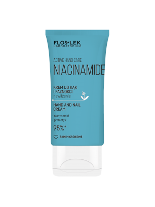 アクティブハンドケア NIACINAMIDE ハンド＆ネイルクリーム 50ml - Floslek