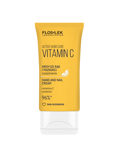 ACTIVE hand care VITAMIN C krem do rąk i paznokci 50 ml - Floslek