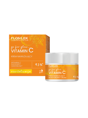 go for glow…. VITAMIN C Krem nawilżający na dzień i na noc 50ml - Floslek