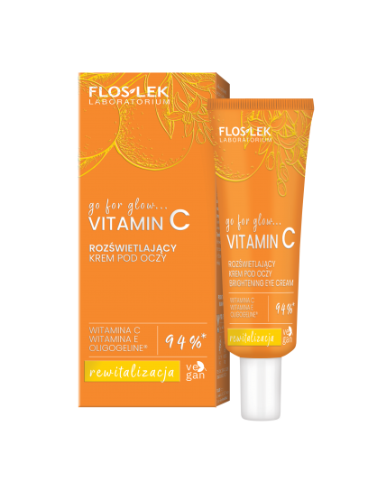 go for glow.... VITAMIN C Brightening eye cream 30 ml - Floslek