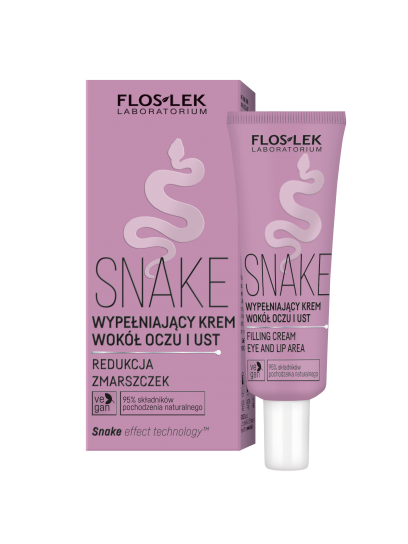 SNAKE Wypełniający krem wokół oczu i ust 30 ml - Floslek