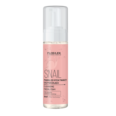SNAIL Pianka oczyszczająca do mycia twarzy 160 ml - Floslek