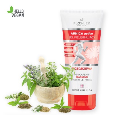 Floslek Arnica Active hřejivý gel