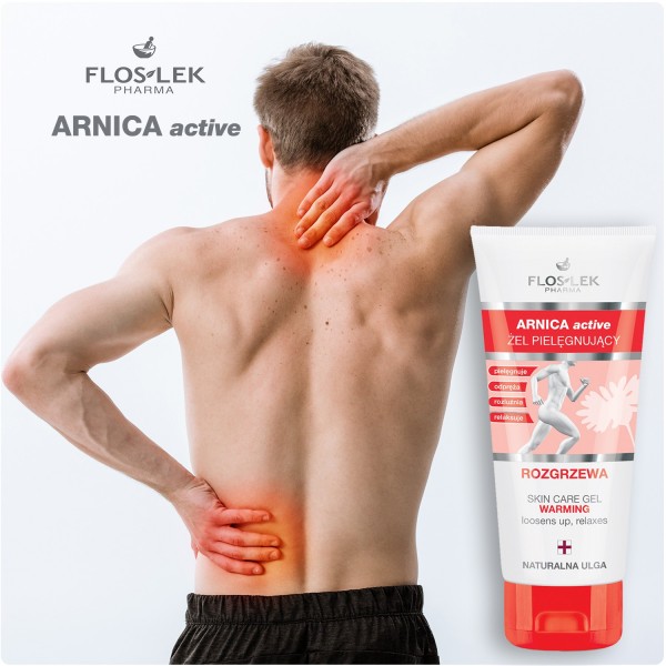 Floslek Arnica Active hřejivý gel