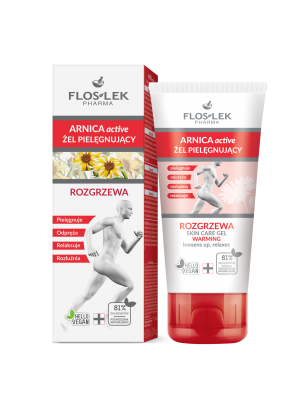 Arnica Active Żel pielęgnujący rozgrzewa 100 ml - Floslek