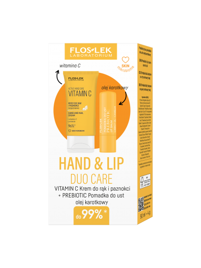 Zestaw HAND & LIP DUO CARE VITAMIN C - Floslek