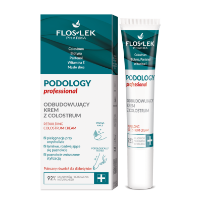 PODOLOGY Professional Реконструктивний крем з молозивом 15 ml - Floslek