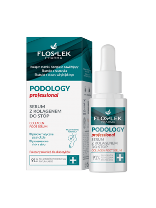 PODOLOGY Professional Serum z kolagenem do stóp 30 ml - Floslek