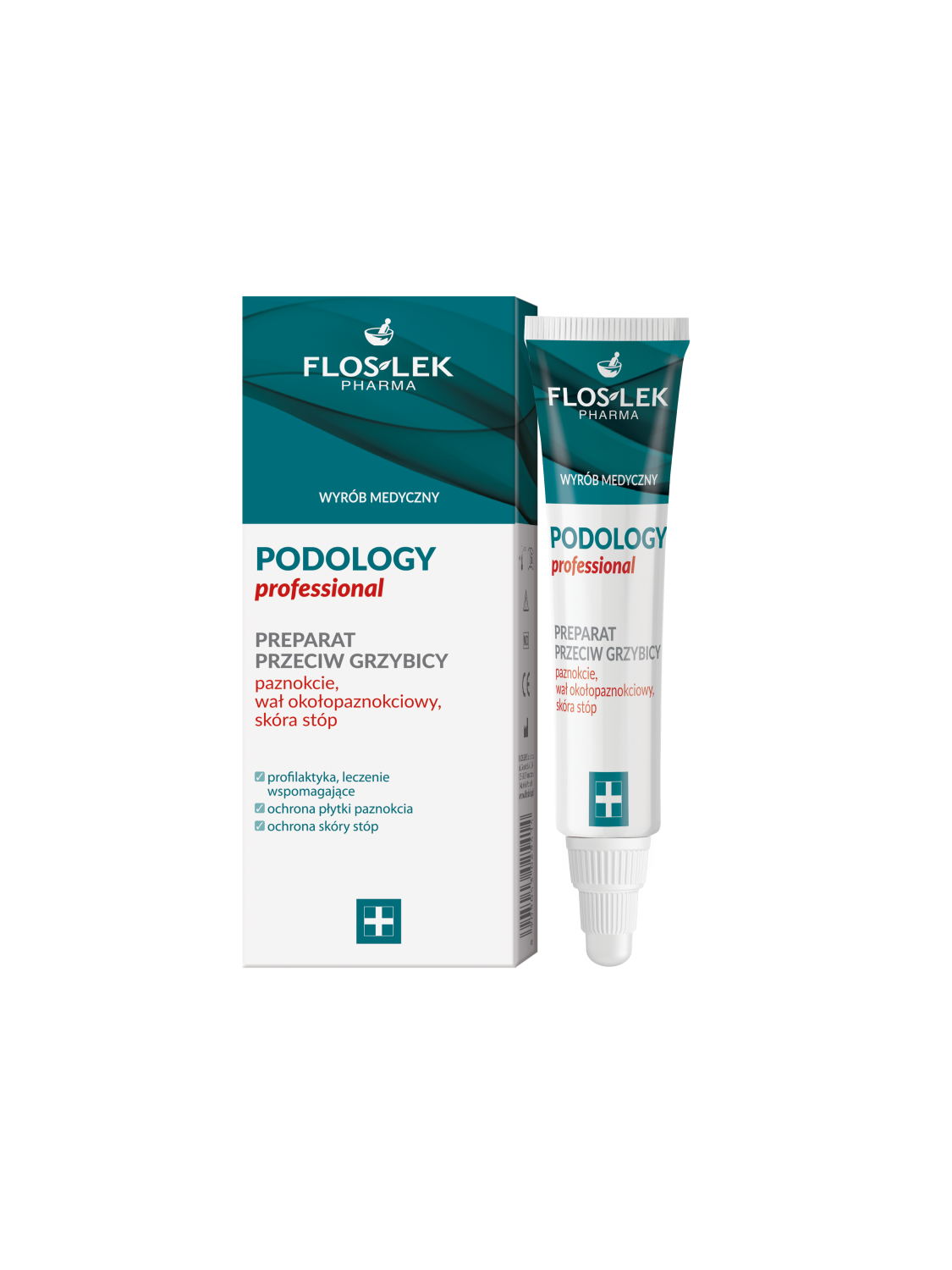 PODOLOGY 爪真菌、爪甲、足皮膚用プロフェッショナル製剤 15ml 医療用製品 - フロスレック