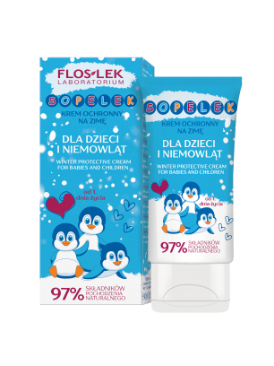 WINTER CARE SOPELEK Krem ochronny na zimę dla dzieci i niemowląt 40 ml - Floslek
