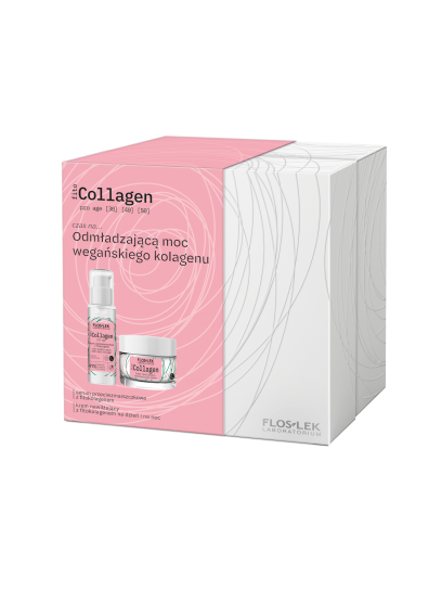 Zestaw fitoCOLLAGEN pro age Serum przeciwzmarszczkowe + Krem nawilżający - FLOSLEK
