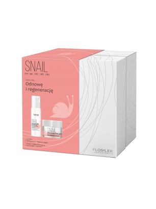 SNAIL Set: ELIXIR concentrate + Regenerating restorative day and night cream - FLOSLEK