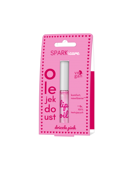 リップケア リップオイル ドリズルピンク 5.5g - Floslek