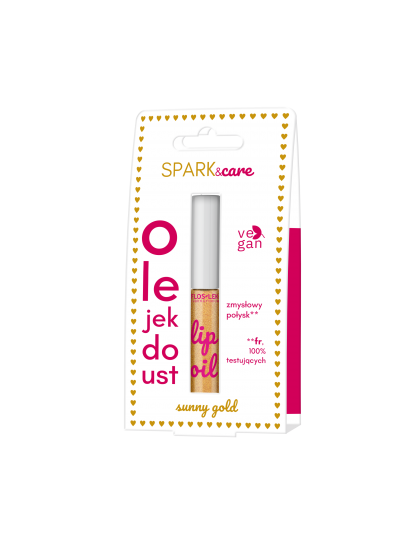 LIP CARE Olejek do ust SUNNY GOLD 5,5 g - Floslek