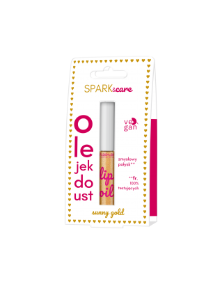 LIP CARE Olejek do ust SUNNY GOLD 5,5 g - Floslek