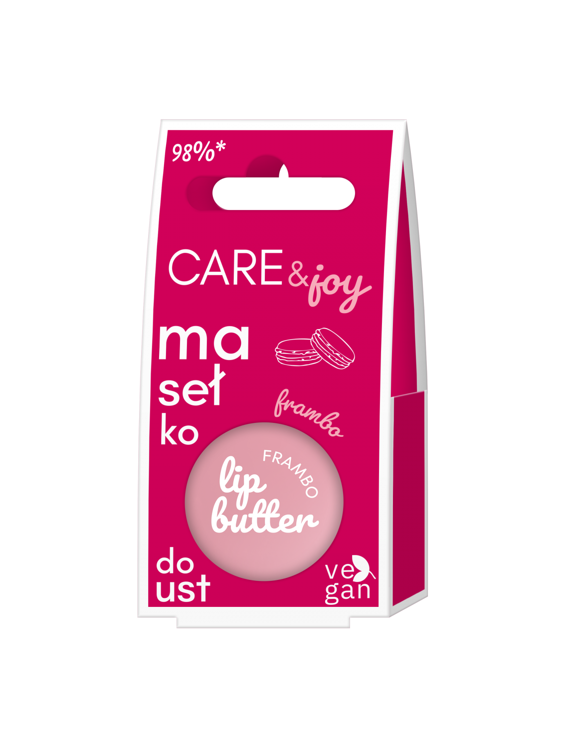 LIP CARE lip butter FRAMBO 10 g - Floslek