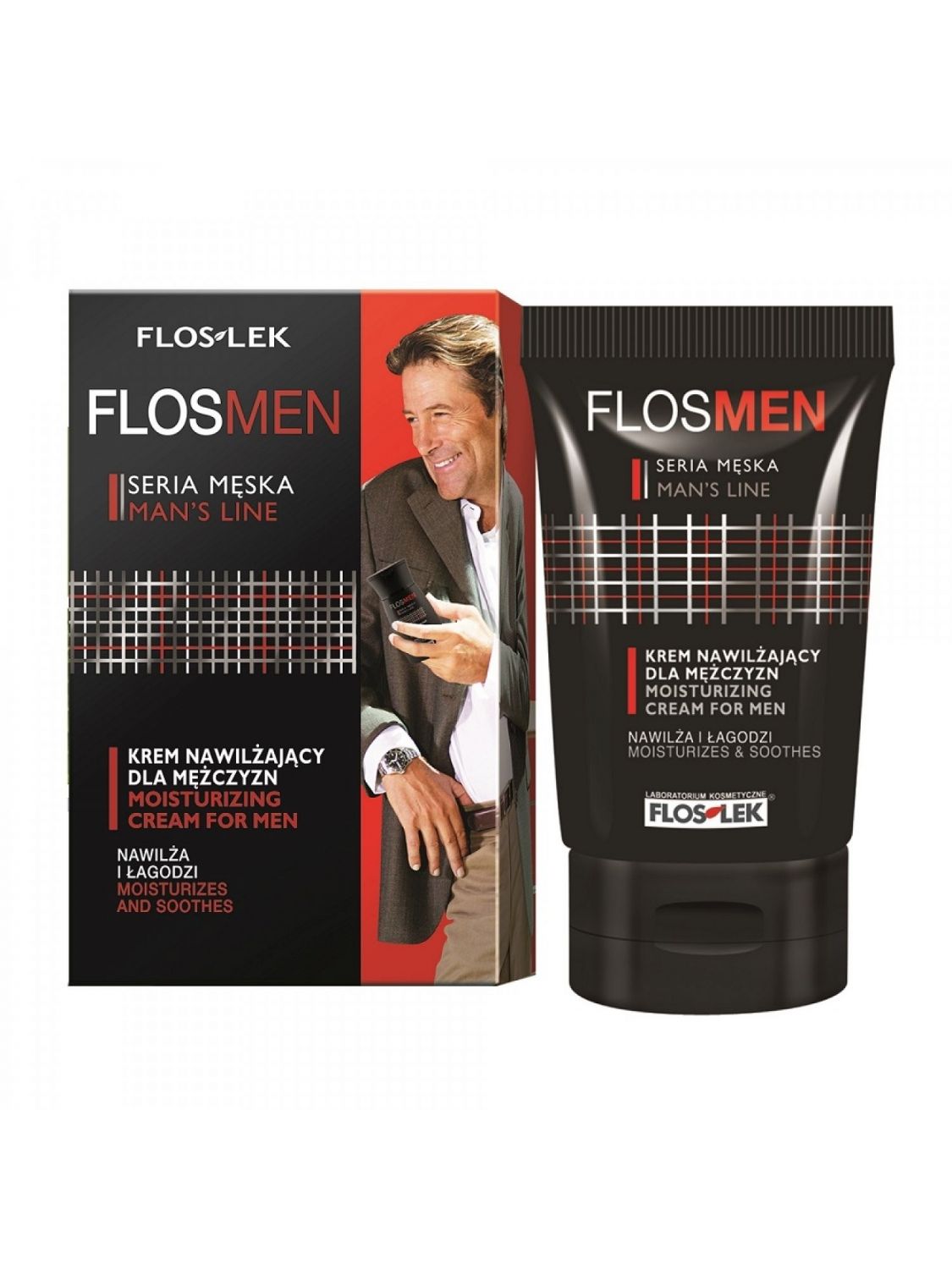 Зволожуючий крем для чоловіків Floslek FLOS MEN